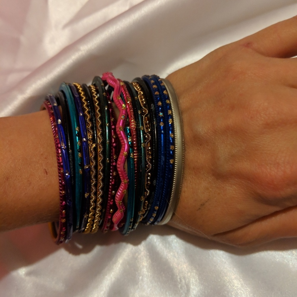 Bangle bracelets